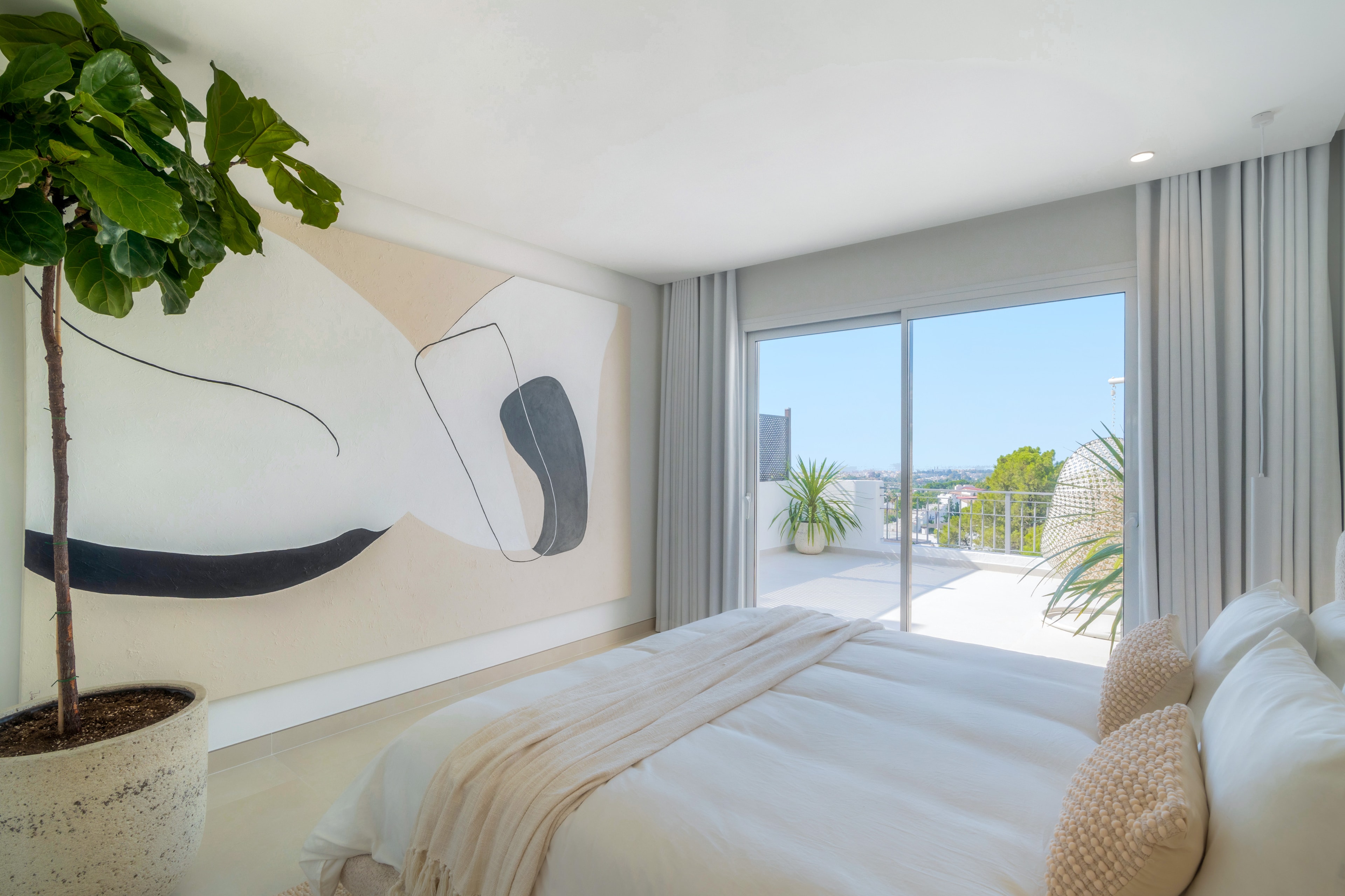 Luxe duplex penthouse met privézwembad en panoramisch uitzicht in La Quinta, Benahavís