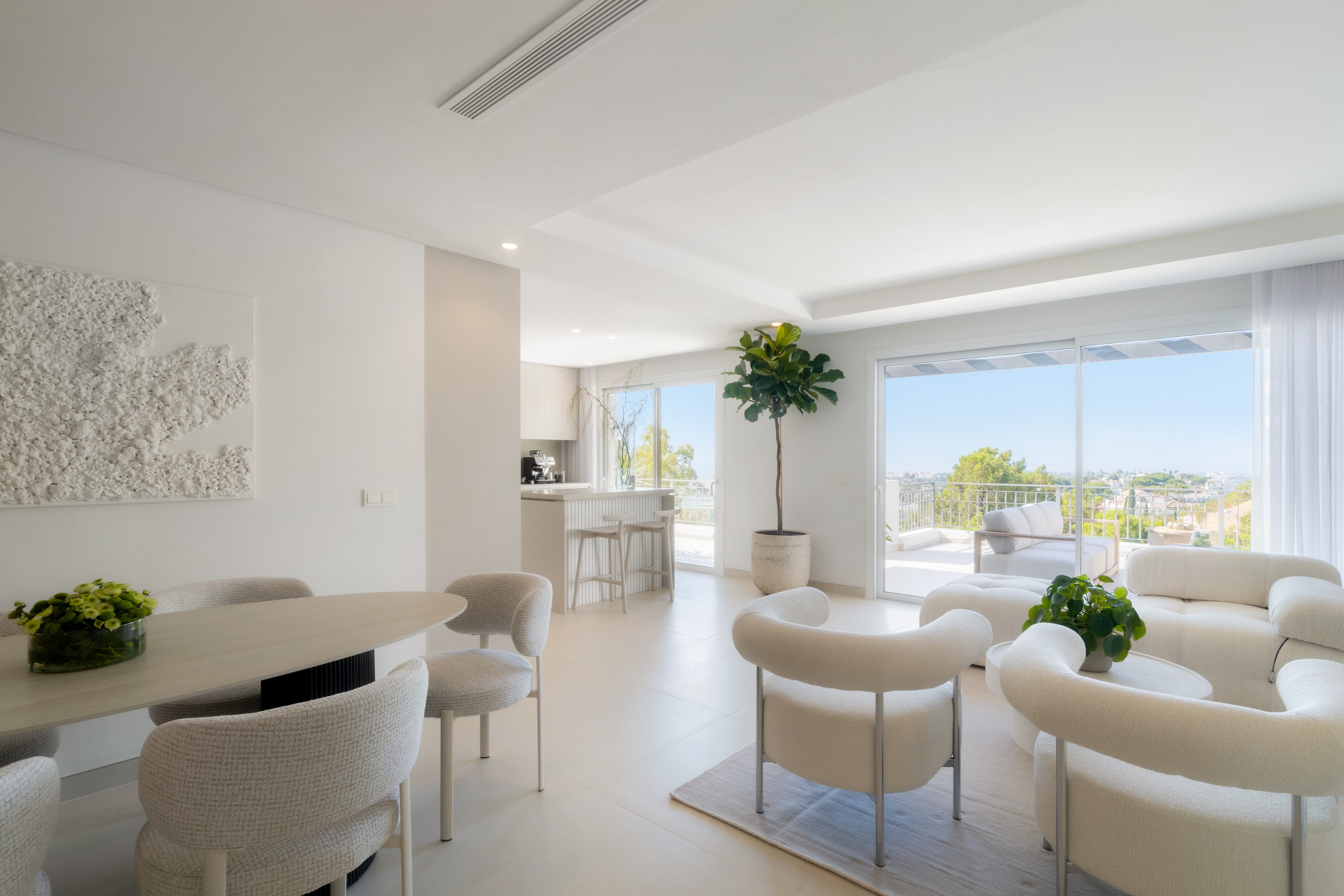 Luxe duplex penthouse met privézwembad en panoramisch uitzicht in La Quinta, Benahavís