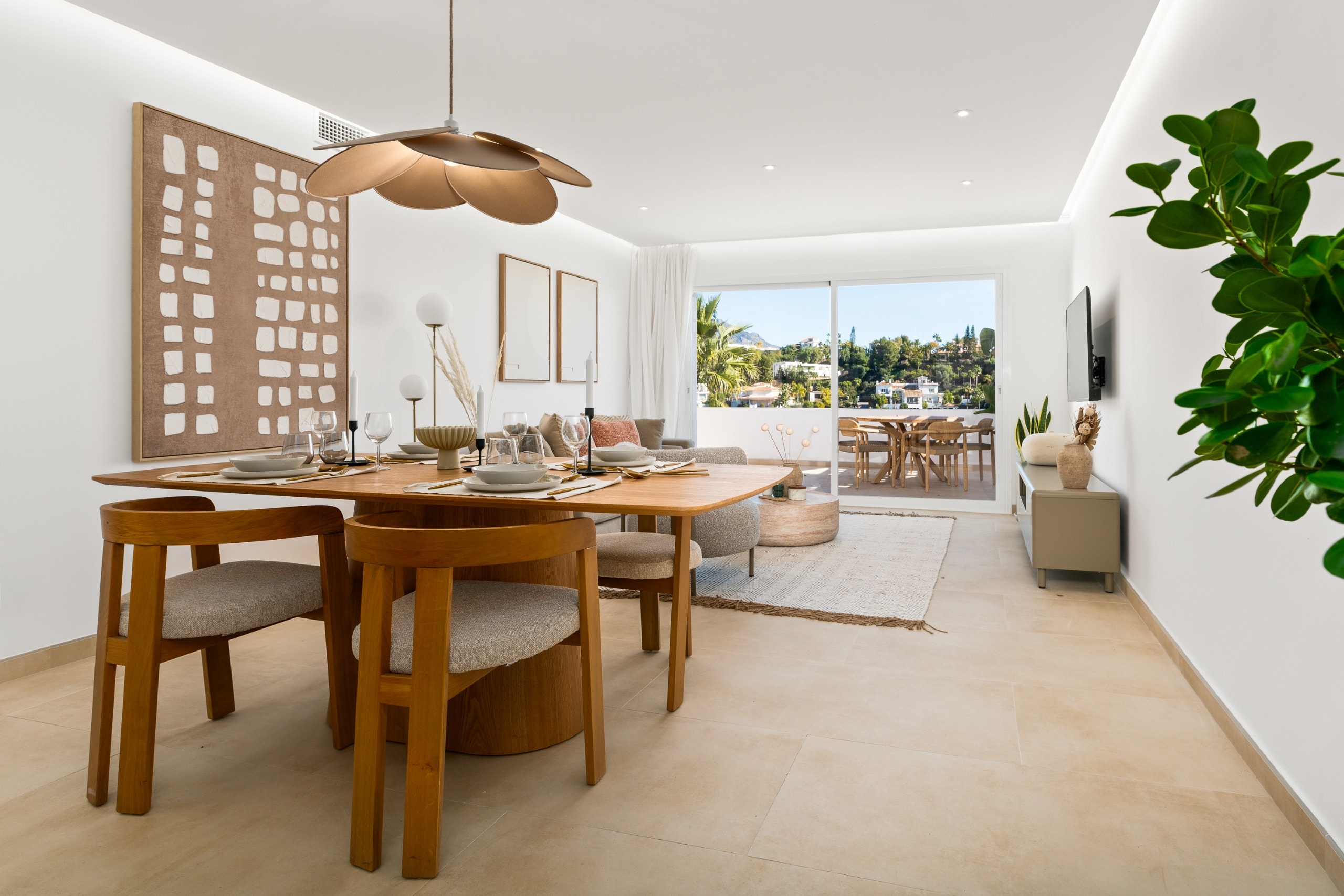 Volledig gerenoveerd appartement met panoramisch uitzicht in La Quinta